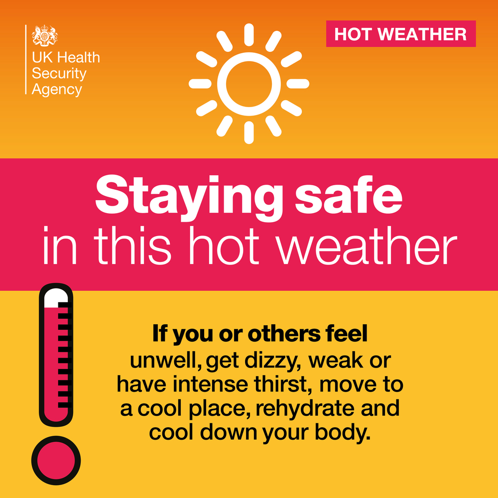 Beat The Heat And Stay Safe This Weekend As Temperatures Set To Soar 