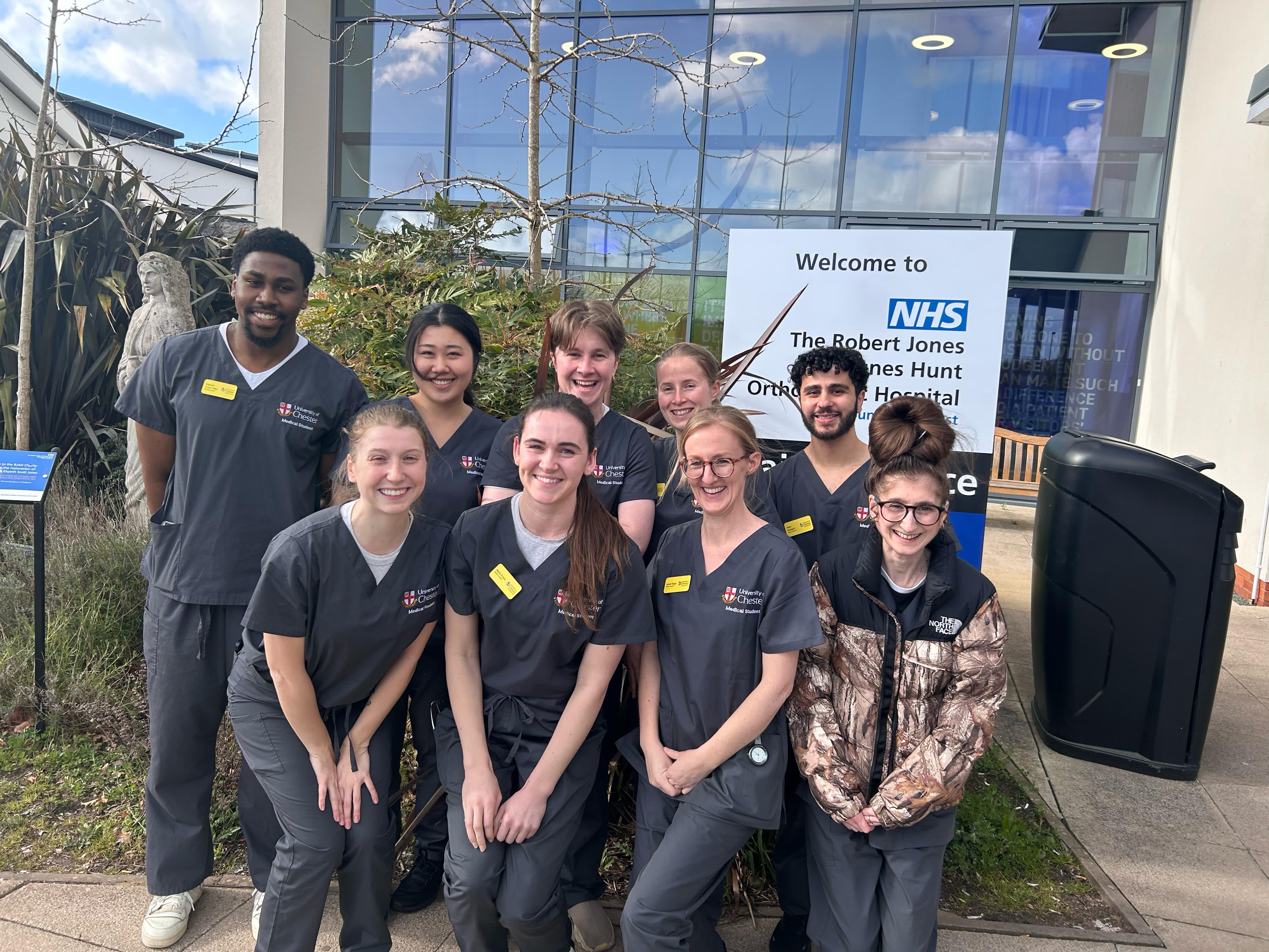 Chester Medical Students at RJAH