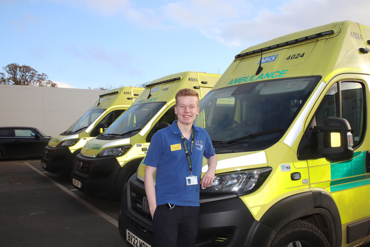 Ethan Holmes, Volunteer