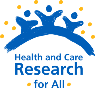 Health and Care Research For All - logo June 2025