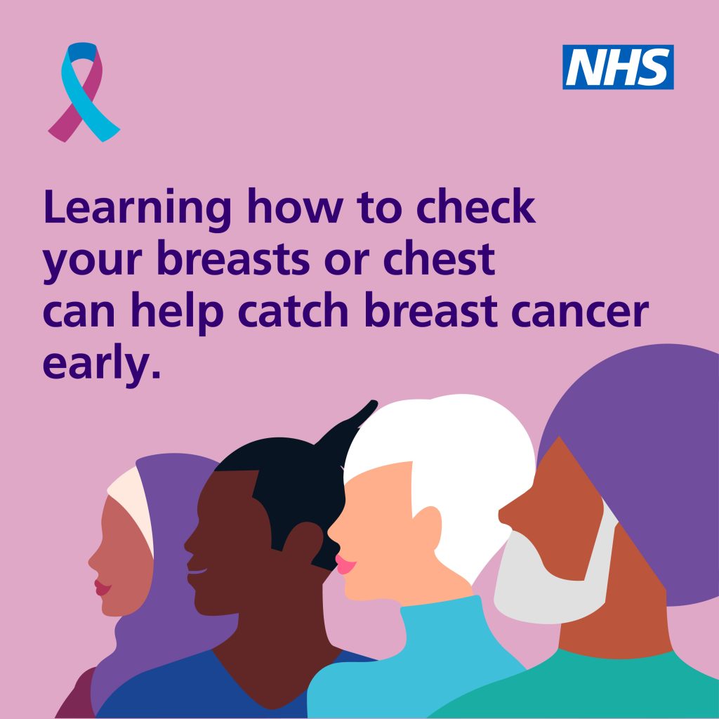 Learning how to check your breasts
