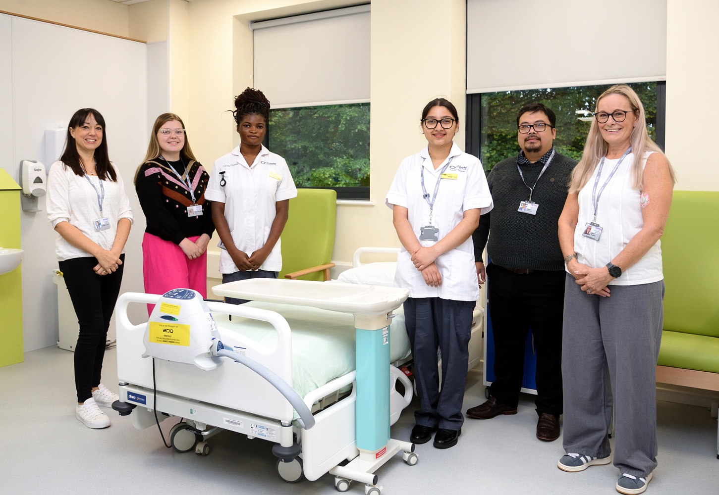 Students in the clinical skills centre at Telford College’s Wellington campus Students in the clinical skills centre at Telford College's Wellington campus