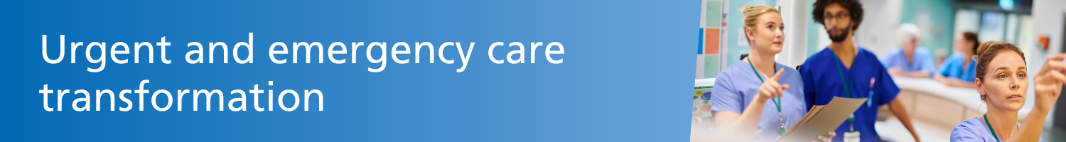 Urgent and Emergency Care - NHS Shropshire, Telford and Wrekin